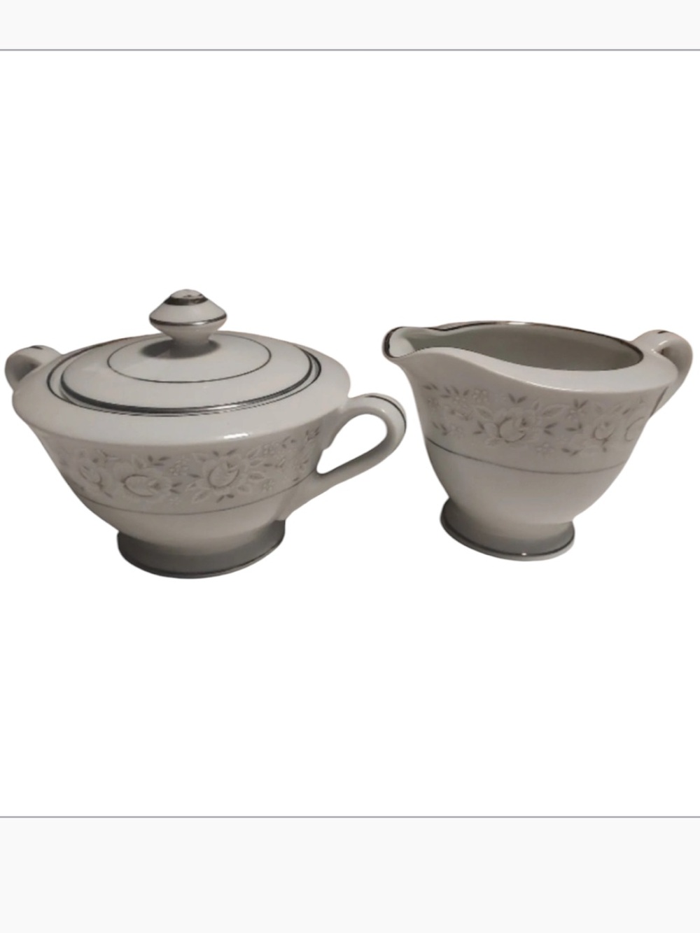 Parklane Fine China  CREAMER AND SUGAR Made In Japan